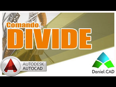 AutoCAD 2015 - Comando Divide (Divisão)