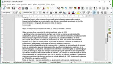 Módulo LibreOffice Writer   Aula 05   Resolução de Questões