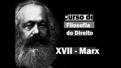Curso de Filosofia do Direito - Aula 17 - Karl Marx