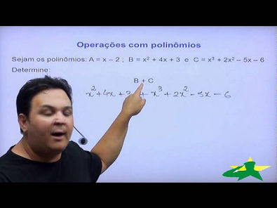 Vídeo 01 Álgebra - Expressões Algébricas - Prof. Cláudio Cabral