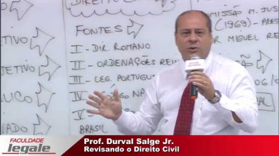 REVISANDO O DIREITO CIVIL #1 - PROF. DURVAL SALGE JR.
