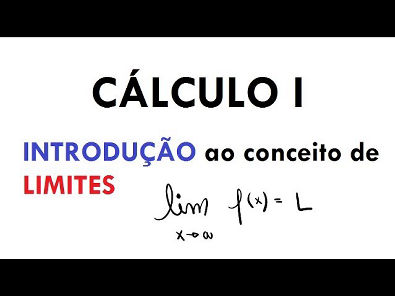 Cálculo I - Introdução ao Conceito Intuitivo de Limites (aula 01)
