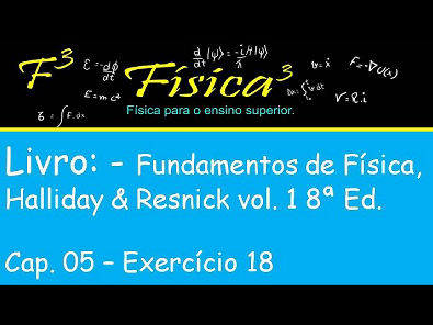 Cap 05 Ex 18 Resolvido Força e Mov  Fund da Física Halliday   Resnck vol 1 Ed 8   Cópia