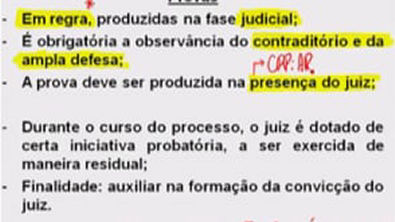 Módulo I - Processo Penal - Renato Brasileiro Aula 1.2 - Possibilidade de utilização dos elementos de informação para a formação