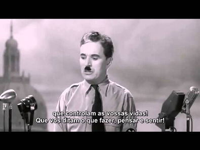 Discurso de Charlie Chaplin em "O Grande Ditador"