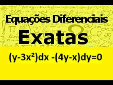 Equações Diferenciais Exatas EXERCÍCIO 03