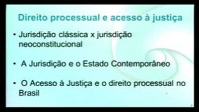 Aula 1   Jurisdição Clássica X Jurisdição Neoconstitucional   TGP