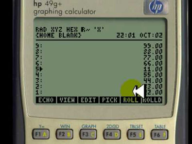HP03: HP 50g Part Two of RPN and STACK