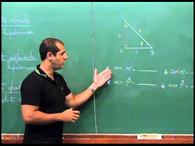 Aula 01 - Trigonometria - Razões Trigonométricas no Triângulo Retângulo