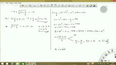 Exercício - Função Quadrática - (G1 - epcar (Cpcar) 2012) O conjunto solução da equação