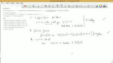 Exercício - Função Composta e Função Inversa - (Ita 1999) Sejam f, g, h R R funções tais que a função composta h