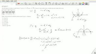 Exercício - Função Composta e Função Inversa - (Ita 2004) Sejam as funções f e g definidas em R por