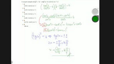 Exercício - Trigonometria - O conjunto solução de (tg x 1)(1 cotg x)