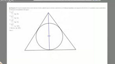 Exercício - Comprimento da Circunferência e Polígonos Regulares - Qual é a relação entre os raios de dois círculos, sabendo que