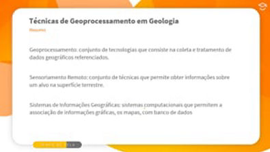 Aula 2 - Técnicas de geoprocessamento em geologia
