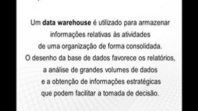 O que é Data Warehouse