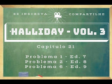 Halliday Cap 21 / Problema 1 (Ed 7) / Problema 2 (Ed 8) / Problema 6 (Ed 9) / Problema 6 (Ed 10)