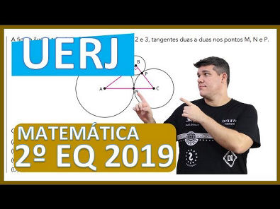 UERJ - Segundo Exame de Qualificação 2019 - Matemática (Prova de hoje!) Resolvida