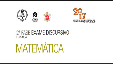 Questão 04 Resolvida Uerj 2° Fase Exame Discursivo Prova Específica 2017