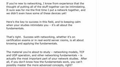 001 Networking Fundamentals And The OSI Model
