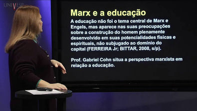Sociologia da Educação - Aula 1 - Clássicos da Sociologia - Marx