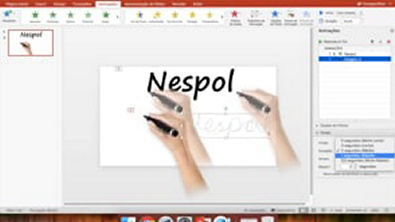 Efeito de MÃO ESCREVENDO no POWERPOINT - Como Fazer
