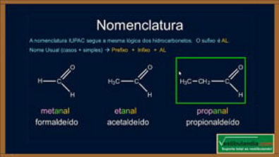 Extensivo Química - Aula 18 - Química Orgânica - Aldeídos - (parte 1 de 1)