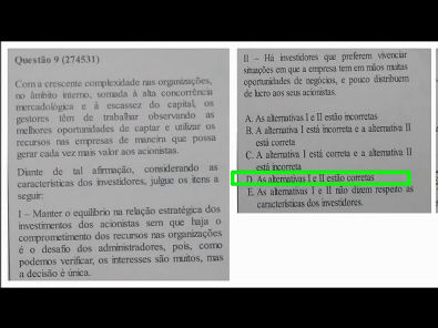 Análise de Investimentos e fontes de financiamento- Prova da Unopar - 2019 #PARTE2 #prova6