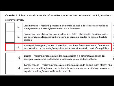 CONTABILIDADE DO SETOR PÚBLICO - AULA 01- 2019 2 UNOPAR