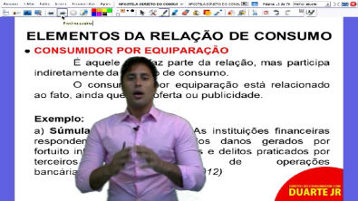 Direito do Consumidor Definição de Consumidor e Fornecedor - Prof Duarte Jr - Aula 02/14