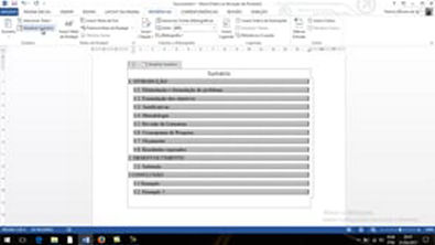 Fazer Sumário Automático no WORD - ABNT