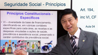 Direito Previdenciário - Seguridade Social Princípios Art 194, VI, CF- aula 4 - Prof Eduardo Tanaka