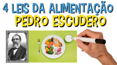 As 4 Leis Da Alimentação De Pedro Escudero | Resumo Animado