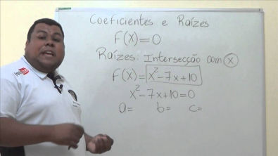 Função quadrática - Aula 02 - Coeficientes e raízes