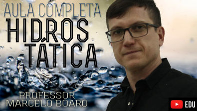 HIDROSTÁTICA - MEGA AULA COMPLETA - Professor Boaro