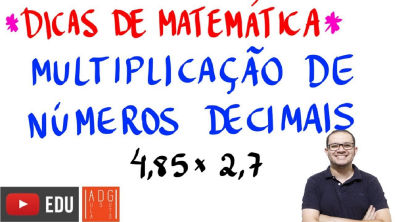 Multiplicação de números decimais | Dicas de Matemática