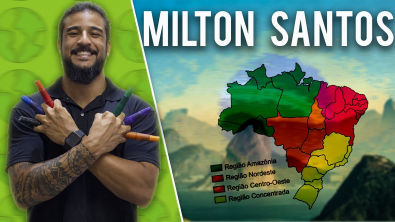 Regionalização de Milton Santos - Geobrasil