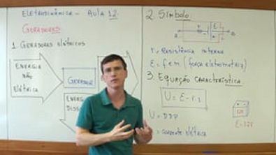Geradores Eletricos - Eletrodinamica - Aula 12 - Prof Marcelo Boaro
