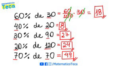 Dica para calcular PORCENTAGEM