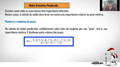 Conceitos básicos de estatísticas - Matemática (Média Aritmética simples e ponderada /Mediana/ Moda)