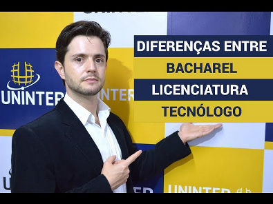 Diferenças entre Bacharel, Licenciatura e Tecnólogo