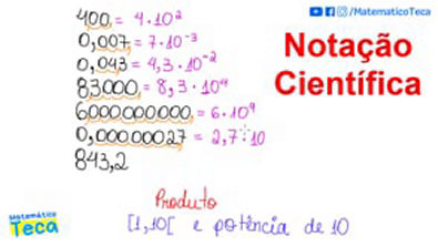 Notação científica ( matemática ) 