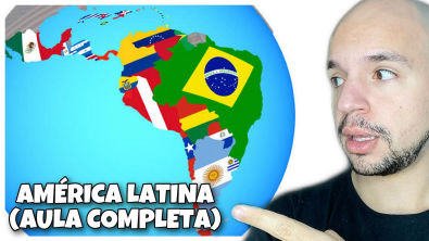 América Latina (Aula completa): Aspectos naturais, socioeconômicos e geopolíticos| Ricardo Marcílio