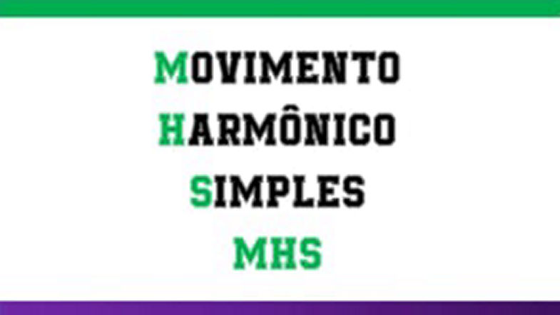 MHS | MOVIMENTO HARMÔNICO SIMPLES - FÓRMULAS