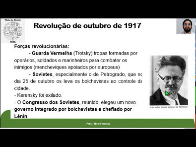 Revolução Russa de 1917 - parte 02: fases da revolução, as transformações e o realismo socialista
