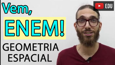 Matemática Enem - Geometria Espacial (Cone e cilindro) | #01| Professor Rafa Jesus