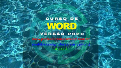 Curso de Word 2020 (Aula 07 - Bordas / Sombreamento / Capitular)