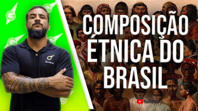 Composição Étnica do Brasil - Geobrasil {Prof Rodrigo Rodrigue}