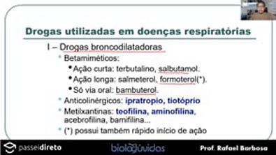 Fármacos Que Atuam no Sistema Respiratório