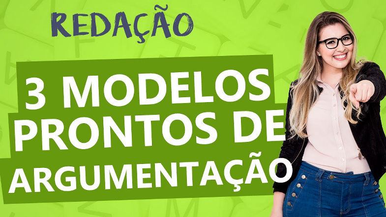 3 MODELOS PRONTOS PARA DESENVOLVIMENTO DA REDAÇÃO - Aula 8 - Profa Pamba - Redação